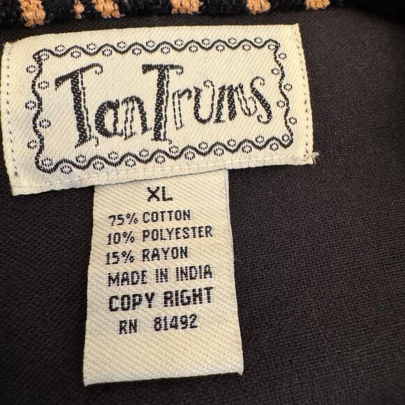 Tantrums Tiger Safari Button Down Collared Jacket XL - Picture 9 of 13
